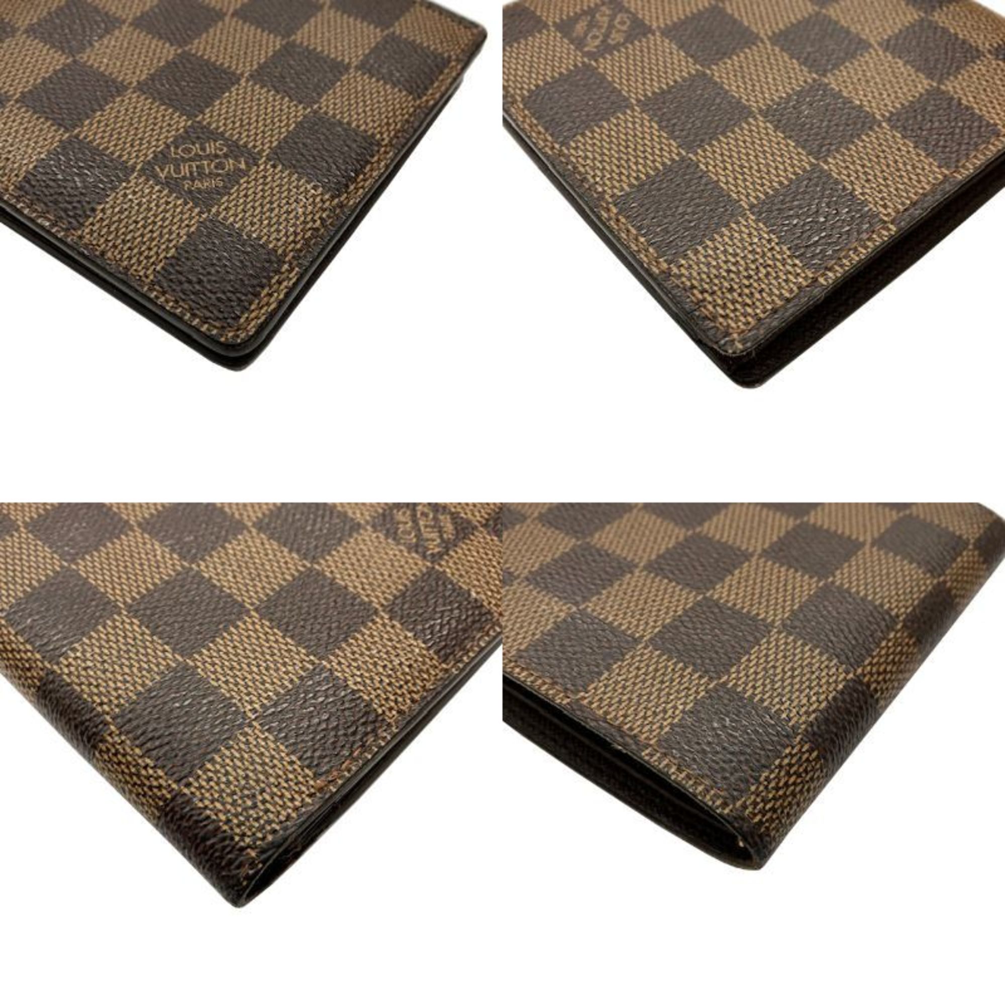 LOUIS VUITTON Louis Vuitton Portefeuille Marco Damier Bi-fold Wallet N61675 CA0014 PVC for Women