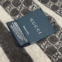 GUCCI Gucci scarf stole shawl GG mark brown beige women's men's