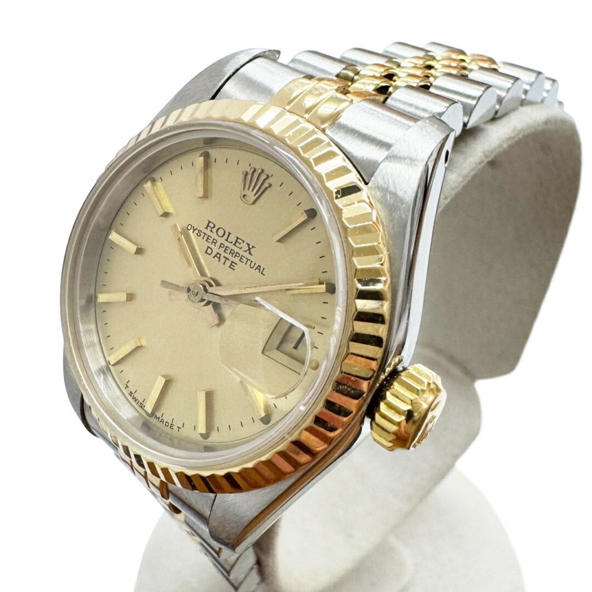 ROLEX Rolex Datejust 69173 K18 Gold Stainless Steel Combination Automatic Watch Wristwatch Ladies