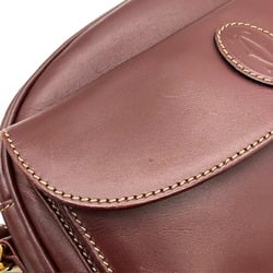 Cartier Must Line Shoulder Bag Leather Bordeaux