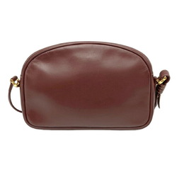 Cartier Must Line Shoulder Bag Leather Bordeaux