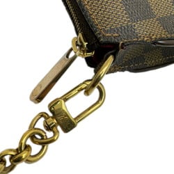 LOUIS VUITTON Louis Vuitton Eva Damier Ebene Shoulder Bag N55213