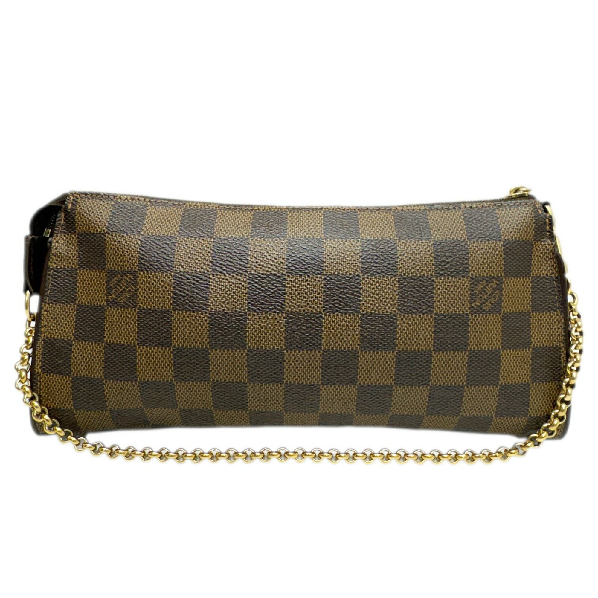 LOUIS VUITTON Louis Vuitton Eva Damier Ebene Shoulder Bag N55213