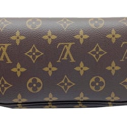 LOUIS VUITTON Louis Vuitton Monogram Wallet on Chain Ivy M81911 Brown Shoulder Women's Men's