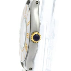 CARTIER Must 21 Gold Plated Steel Quartz Ladies Watch BF574130