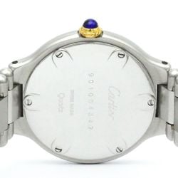 CARTIER Must 21 Gold Plated Steel Quartz Ladies Watch BF574130