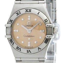 Polished OMEGA Constellation Cindy Crawford Diamond Watch 1564.66 BF577494