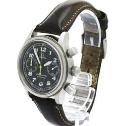 Polished OMEGA Dynamic Steel Leather Automatic Mens Watch 5290.50 BF577463