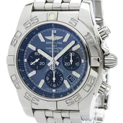 Polished BREITLING Chronomat 44 Japan LTD MOP Steel Mens Watch AB0111 BF577469