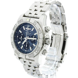 Polished BREITLING Chronomat 44 Japan LTD MOP Steel Mens Watch AB0111 BF577469