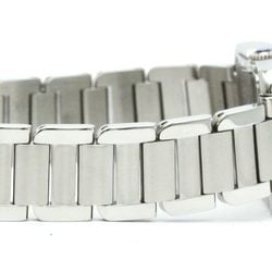 Polished CARTIER Tank Anglaise SM Stainless Steel Quartz Watch W5310022 BF577470