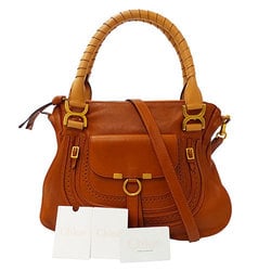 Chloé Chloe Bag Women's Handbag Shoulder 2way Leather Brown