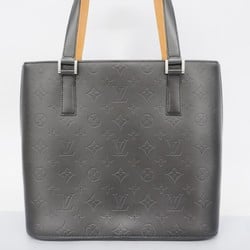 Louis Vuitton Tote Bag Monogram Matte Stockton M55112 Noir Ladies