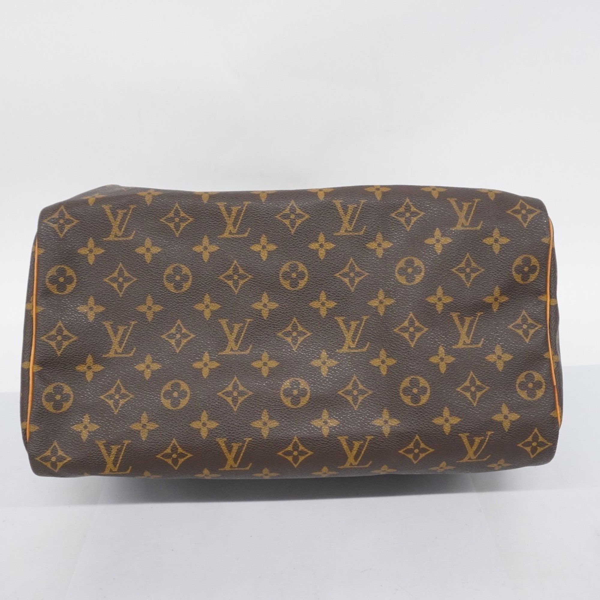 Louis Vuitton Handbag Monogram Speedy 35 M41107 Brown Ladies