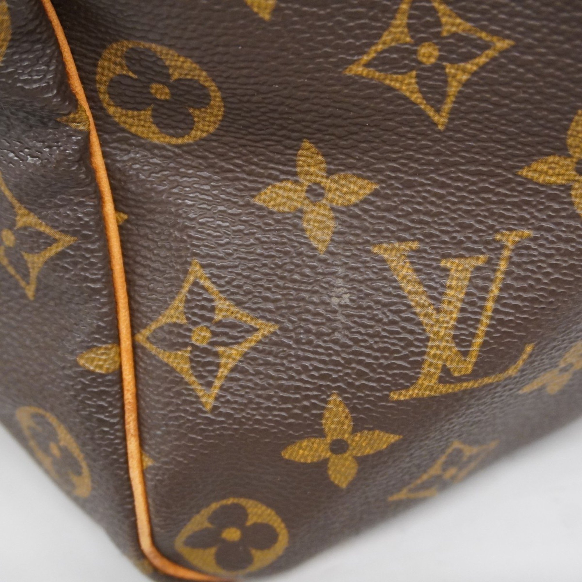 Louis Vuitton Handbag Monogram Speedy 35 M41107 Brown Ladies