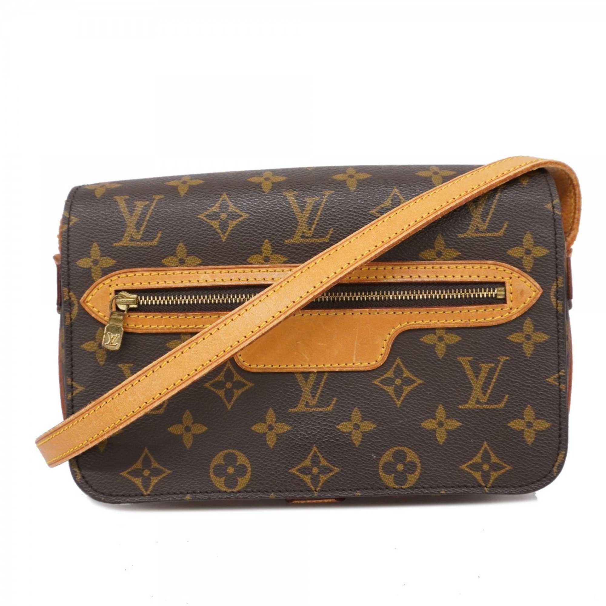 Louis Vuitton Shoulder Bag Monogram Saint Germain 24 M51210 Brown Women's