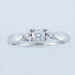 Tiffany Ring Harmony Diamond Pt950 Platinum Size 11 Ladies