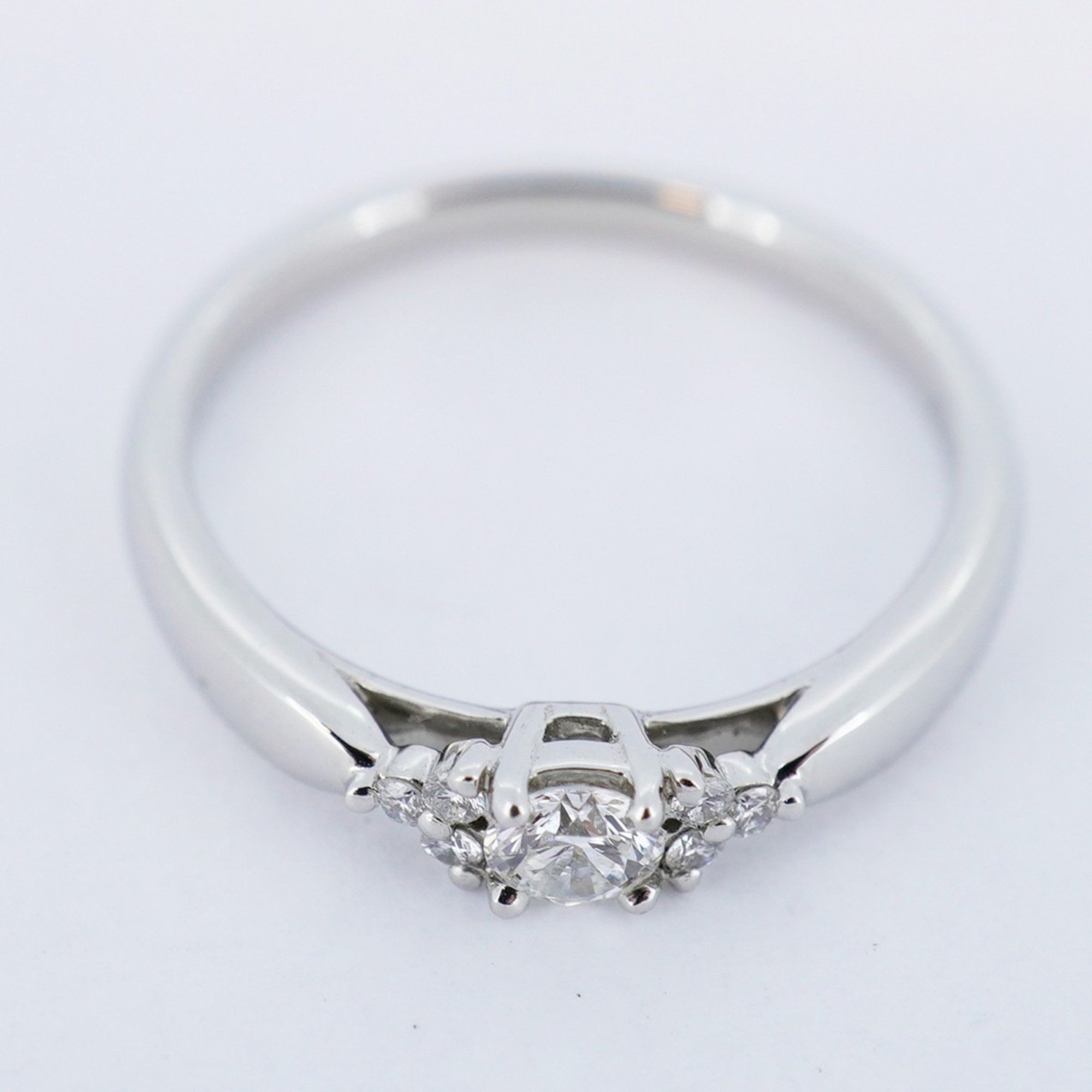 Tiffany Ring Harmony Diamond Pt950 Platinum Size 11 Ladies