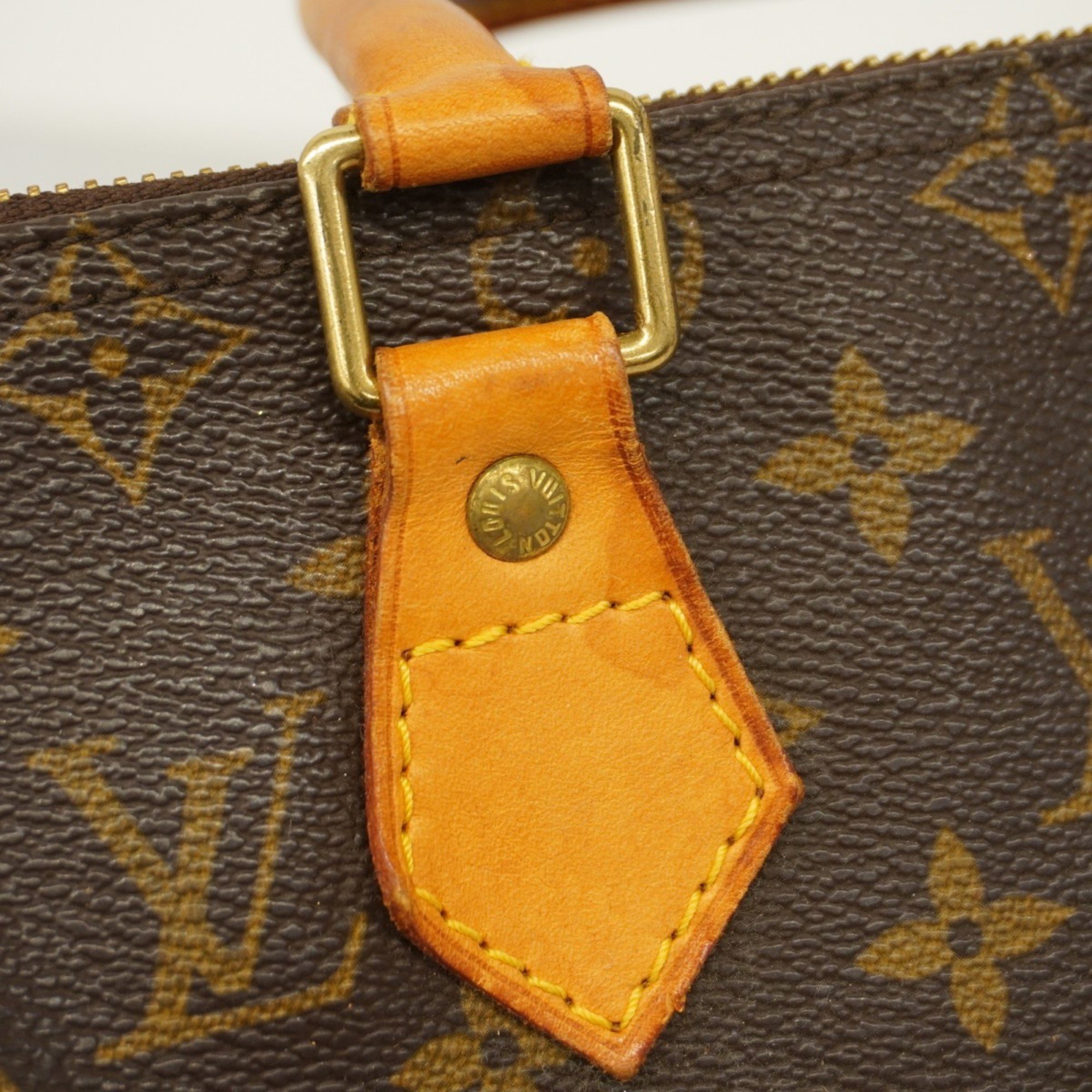 Louis Vuitton Handbag Monogram Speedy 25 M41109 Brown Ladies