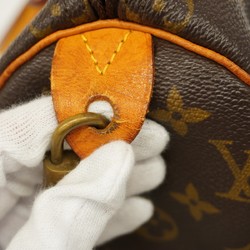 Louis Vuitton Handbag Monogram Speedy 25 M41109 Brown Ladies