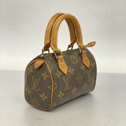 Louis Vuitton Handbag Monogram Speedy M41534 Brown Ladies