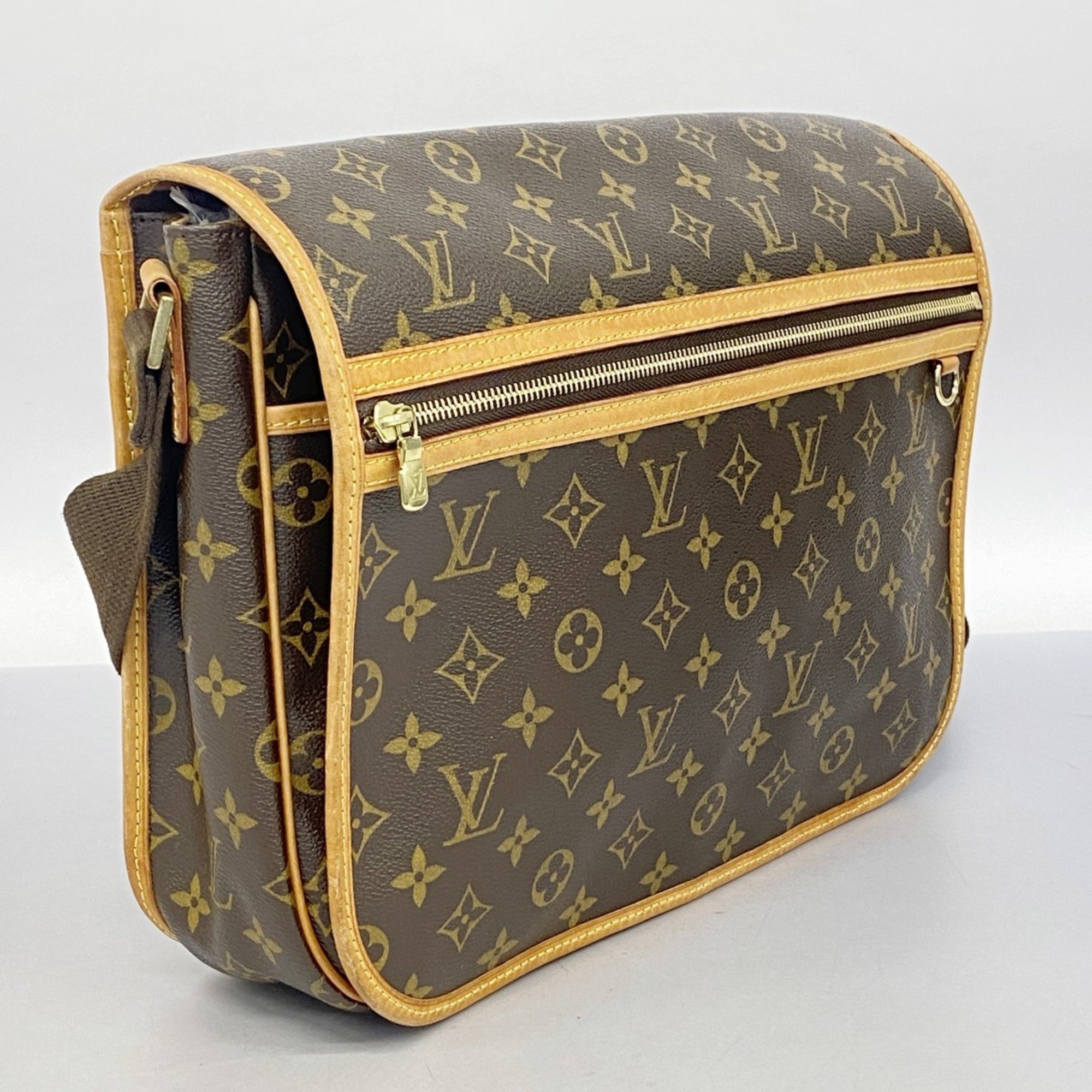 Louis Vuitton Shoulder Bag Monogram Bosphore GM M40105 Brown Ladies