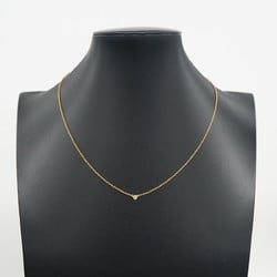 Tiffany Necklace by the Yard 1PD Diamond K18YG Yellow Gold Ladies