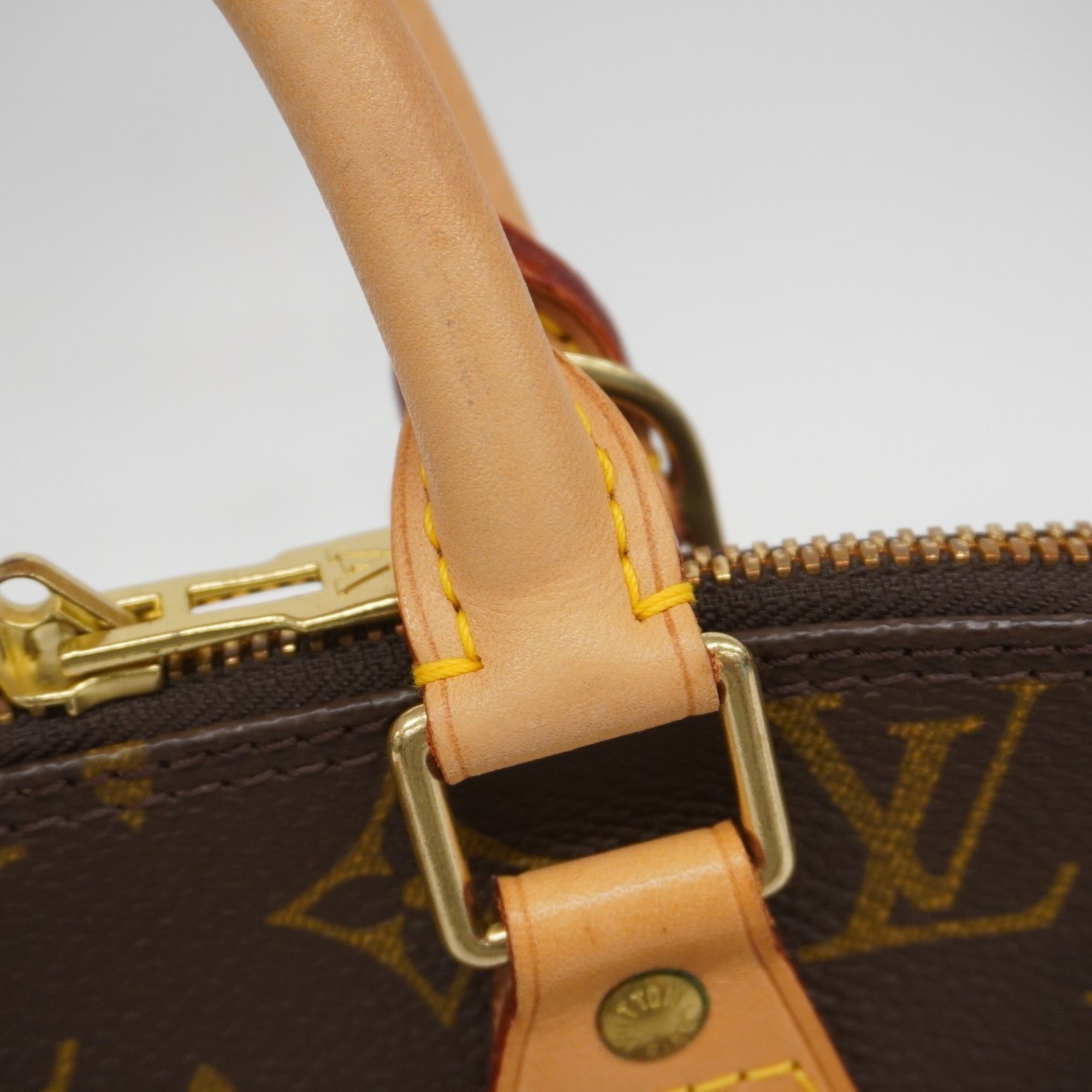 Louis Vuitton handbag Monogram Alma M51130 brown ladies