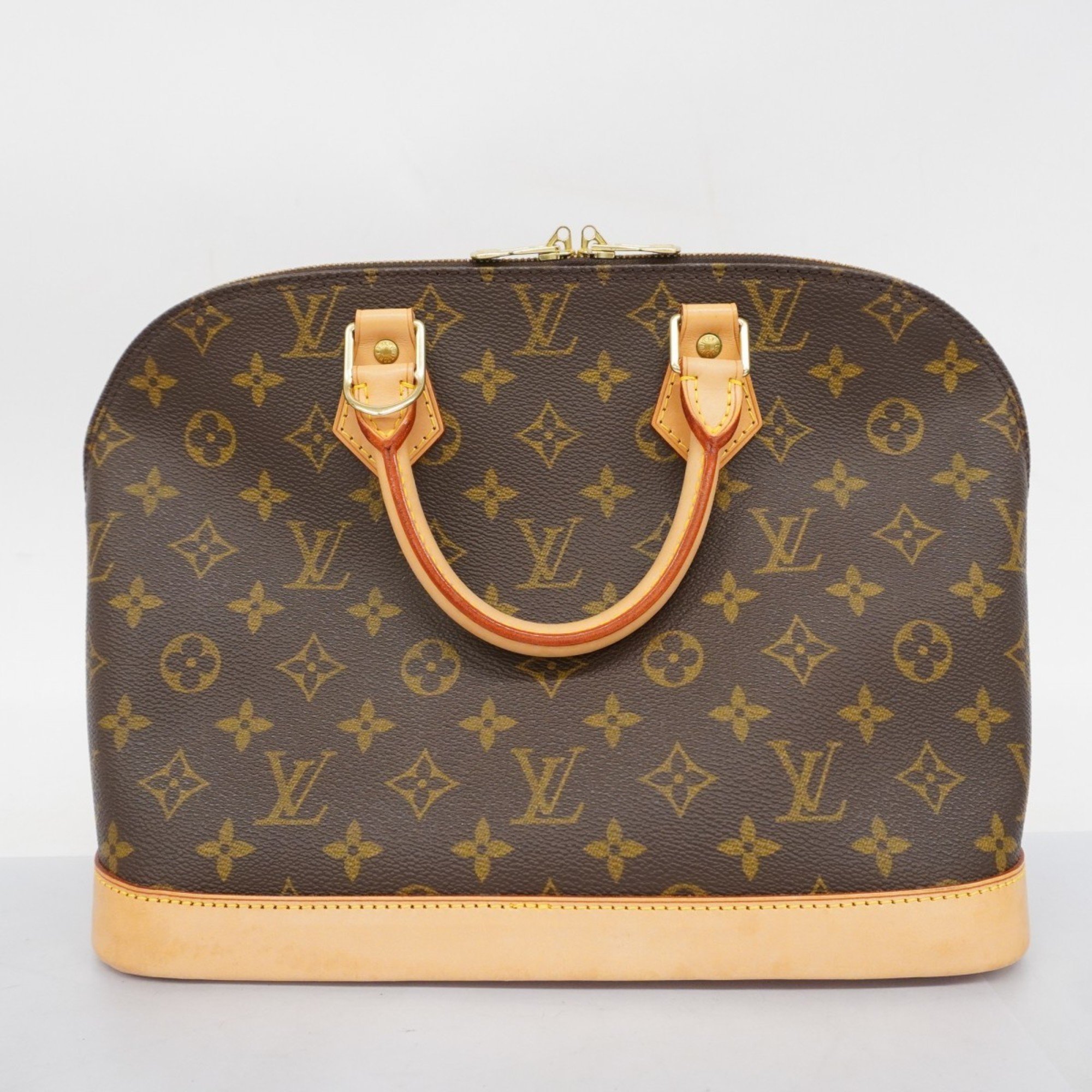 Louis Vuitton handbag Monogram Alma M51130 brown ladies