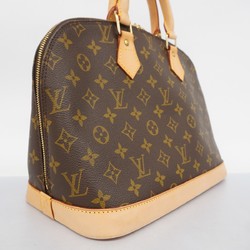 Louis Vuitton handbag Monogram Alma M51130 brown ladies