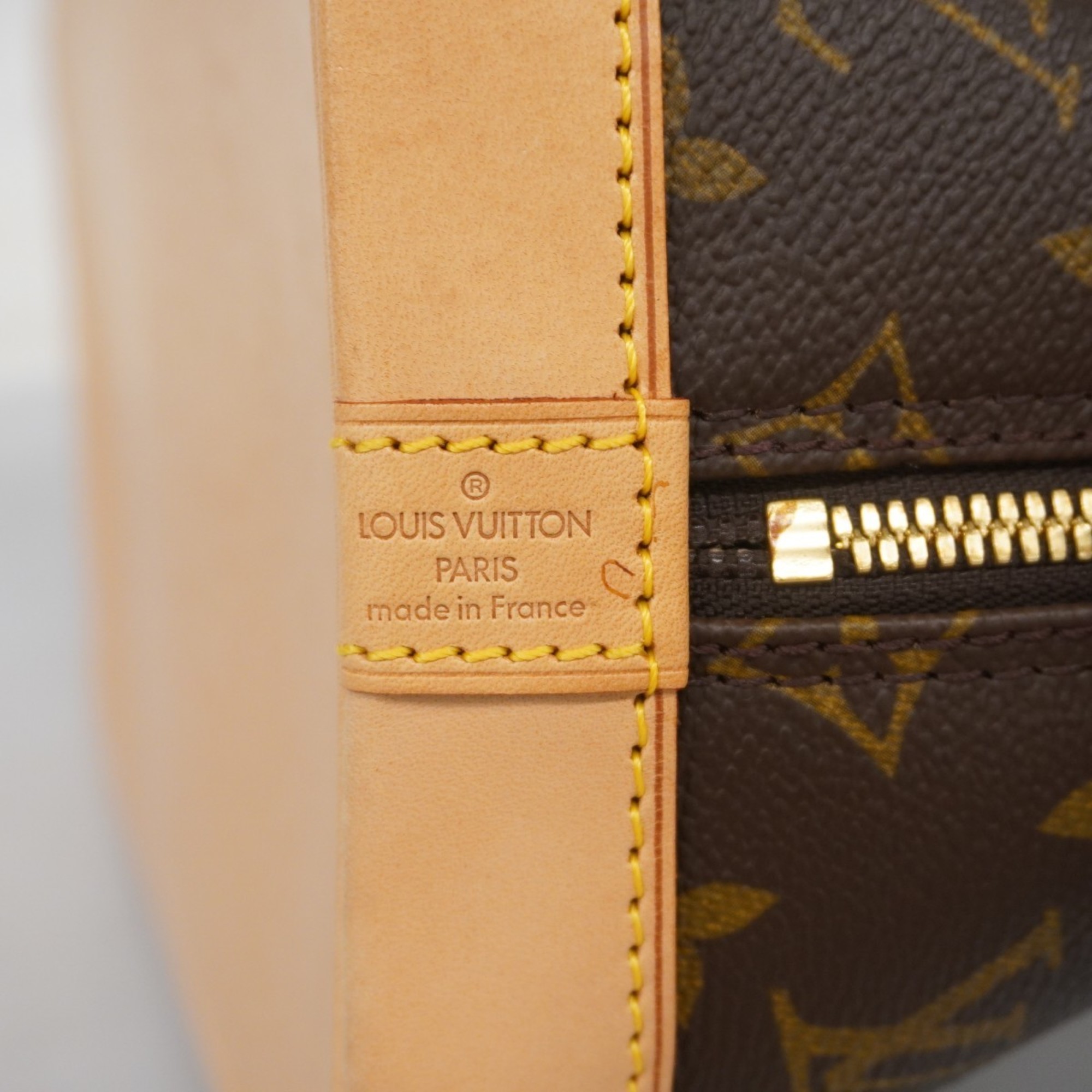 Louis Vuitton handbag Monogram Alma M51130 brown ladies