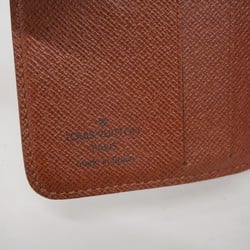 Louis Vuitton Wallet Monogram Compact Zip M61667 Brown Women's