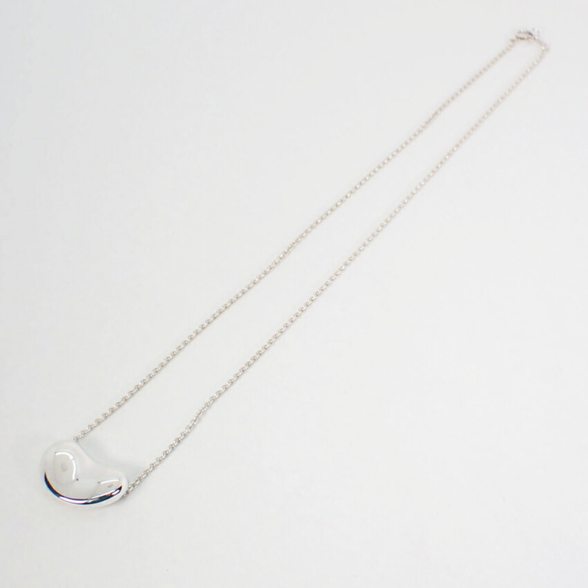 TIFFANY Tiffany 925 Bean Pendant Necklace