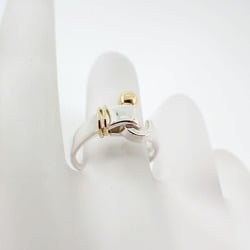 TIFFANY 925 750 Hook and Eye Ring Size 9