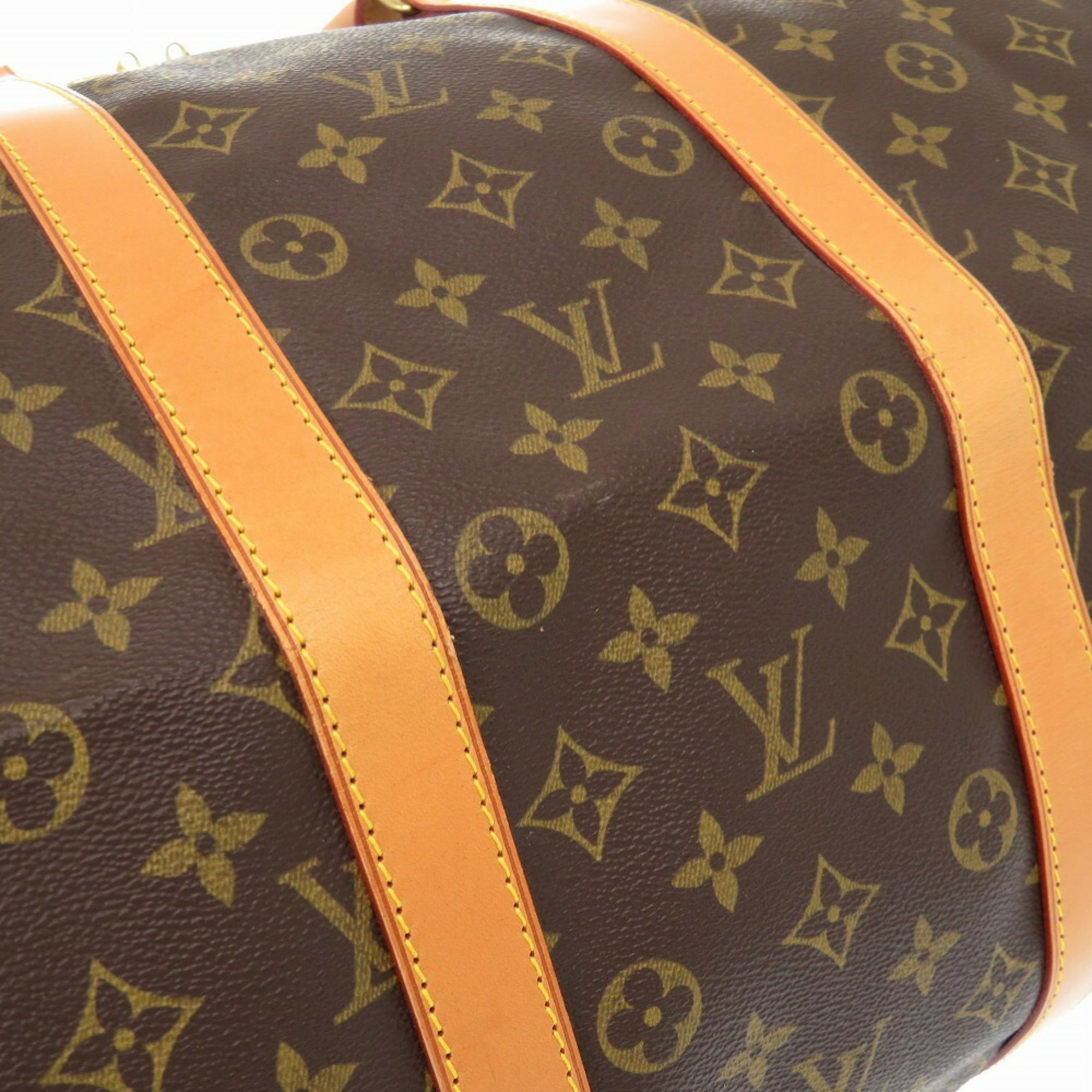 Louis Vuitton Keepall 55 Monogram M41424 Boston Bag LV 0020 LOUIS VUITTON