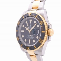 Rolex Submariner Date 116613LN K18YG/SS Automatic Watch Yellow Gold/Stainless Steel Black 1654ROLEX Men's