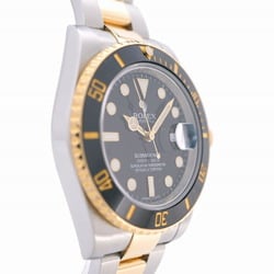 Rolex Submariner Date 116613LN K18YG/SS Automatic Watch Yellow Gold/Stainless Steel Black 1654ROLEX Men's