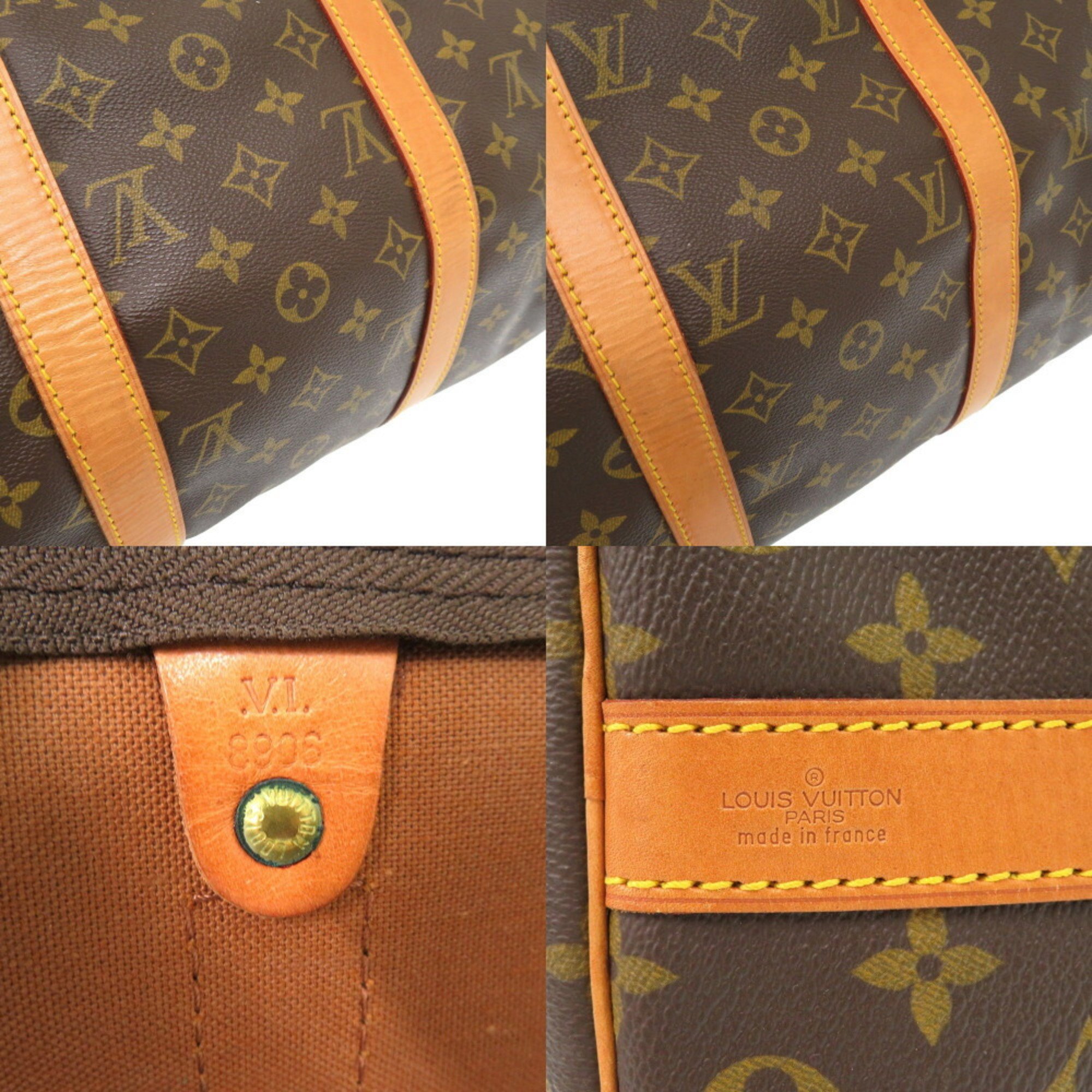 Louis Vuitton Keepall Bandouliere 50 Monogram M41416 Boston Bag LV 0891 LOUIS VUITTON