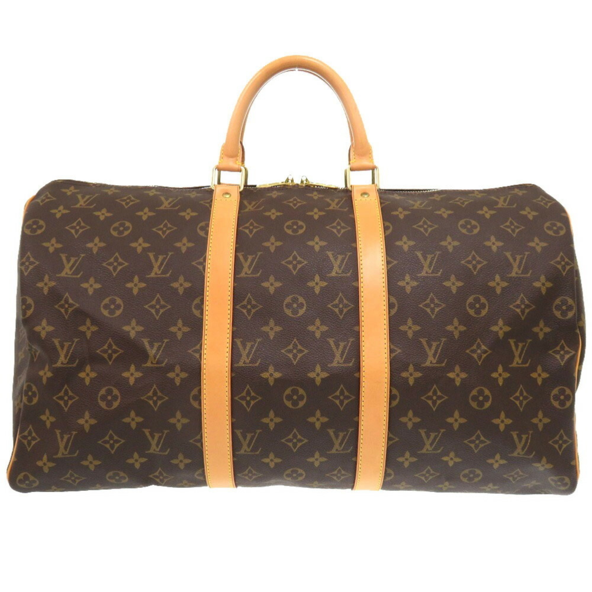 Louis Vuitton Keepall 50 Monogram M41426 Boston Bag LV 0123 LOUIS VUITTON