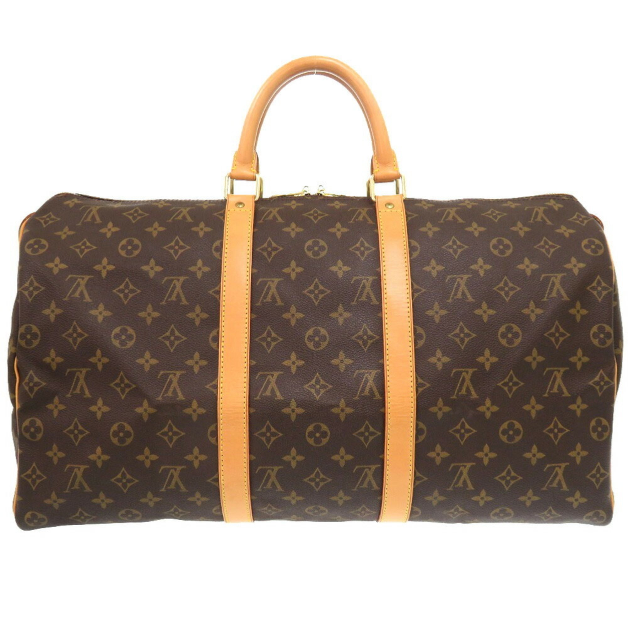 Louis Vuitton Keepall 50 Monogram M41426 Boston Bag LV 0123 LOUIS VUITTON