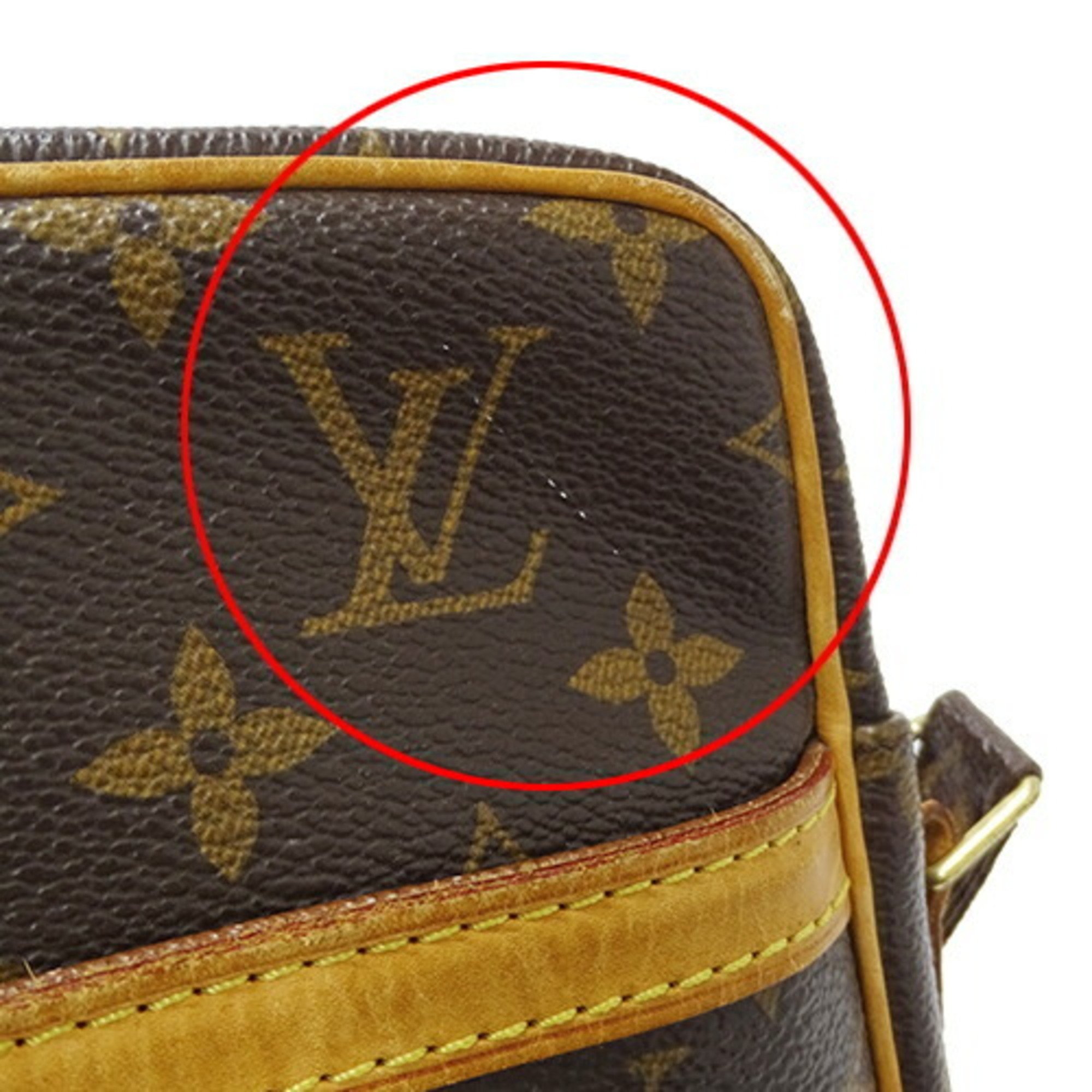 Louis Vuitton LOUIS VUITTON Bag Monogram Ladies Shoulder Danube M45266 Brown