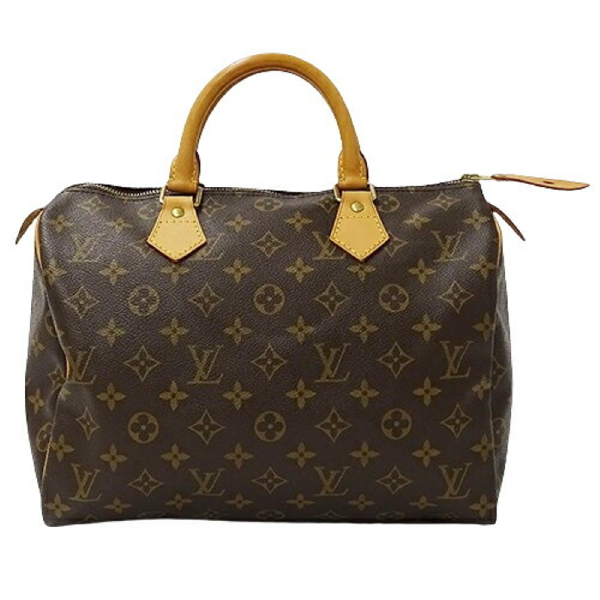 Louis Vuitton LOUIS VUITTON Bag Monogram Women's Handbag Speedy 30 M41526 Brown Boston