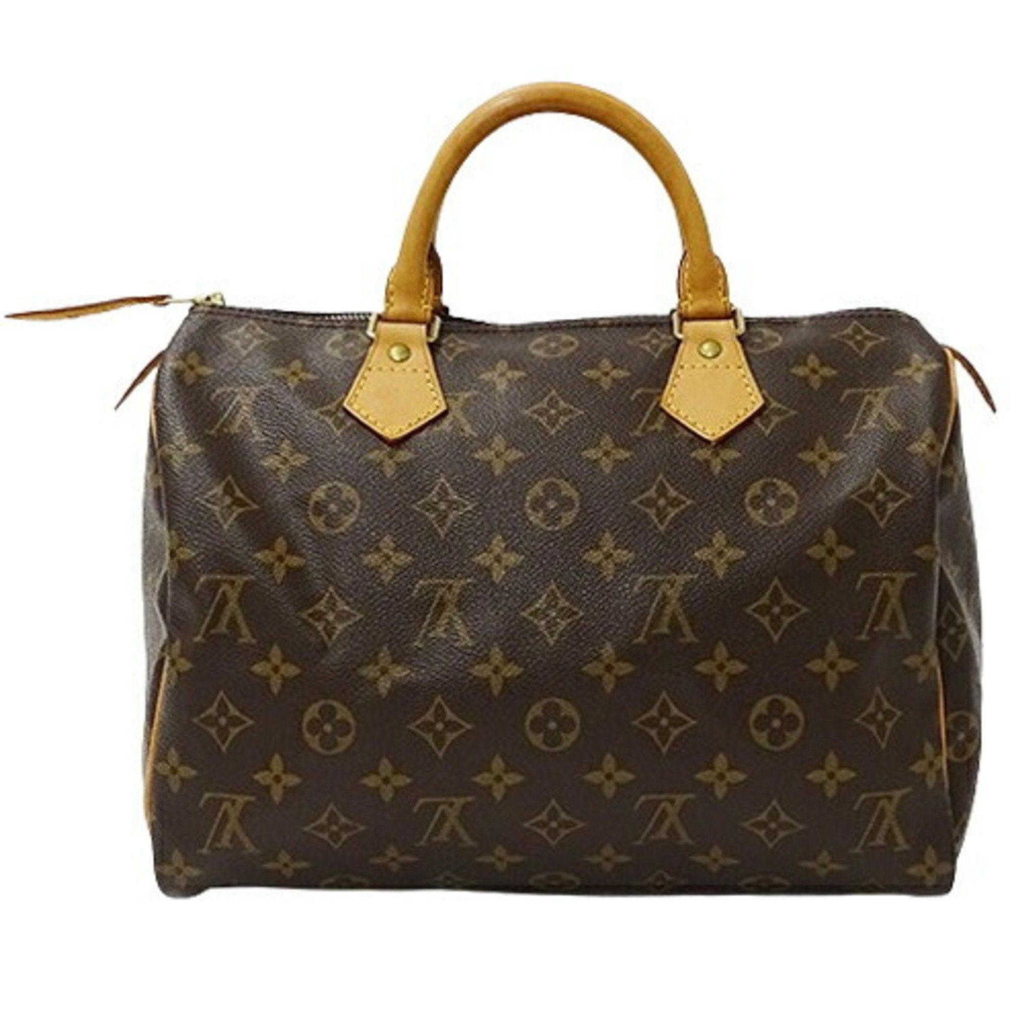 Louis Vuitton LOUIS VUITTON Bag Monogram Women's Handbag Speedy 30 M41526 Brown Boston