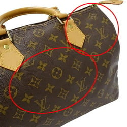 Louis Vuitton LOUIS VUITTON Bag Monogram Women's Handbag Speedy 30 M41526 Brown Boston