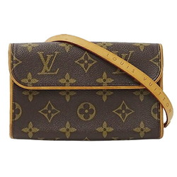 Louis Vuitton LOUIS VUITTON Bag Monogram Women's Body Waist Pouch Pochette Florentine XS M51855