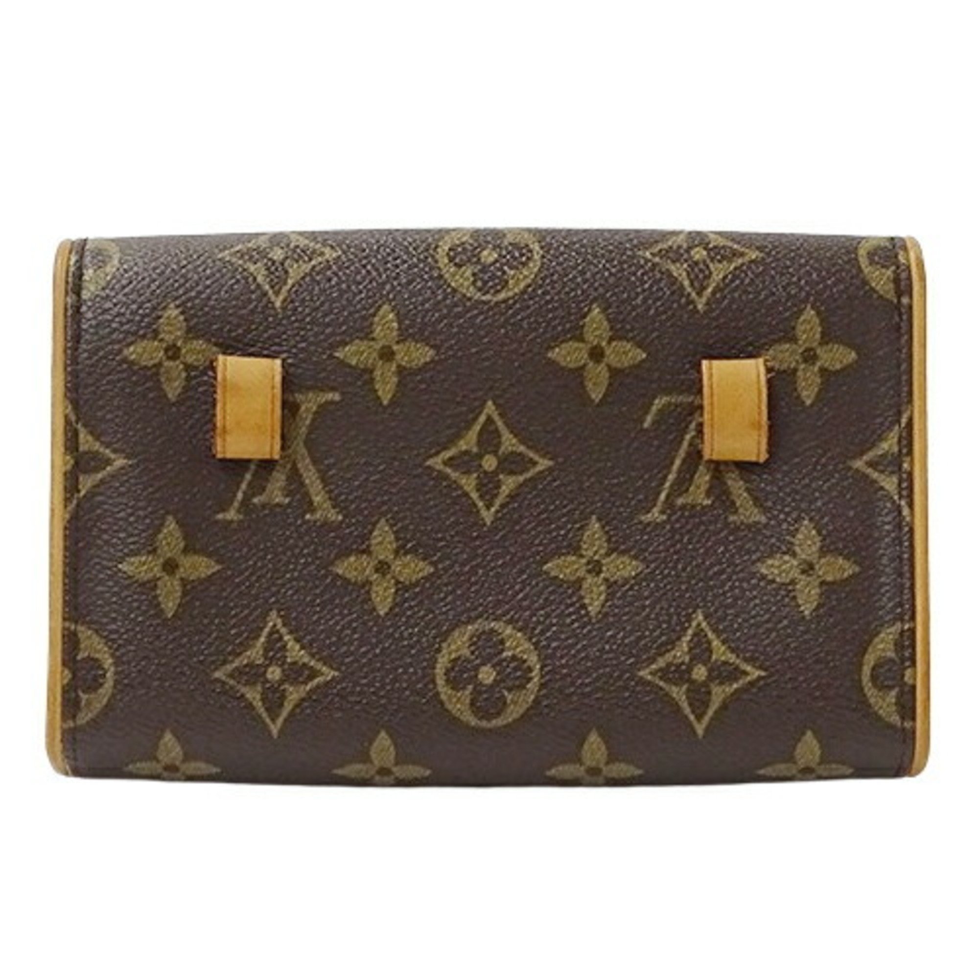 Louis Vuitton LOUIS VUITTON Bag Monogram Women's Body Waist Pouch Pochette Florentine XS M51855