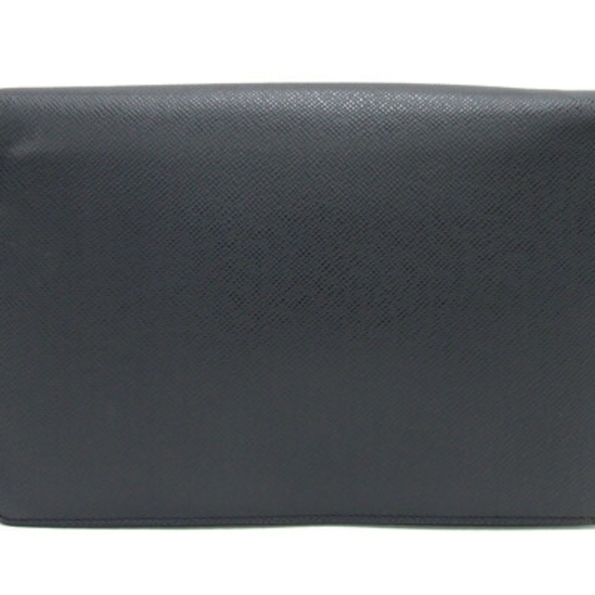 Louis Vuitton Second Bag Taiga Belaia M32592 Ardoise Clutch Black Men's LOUIS VUITTON