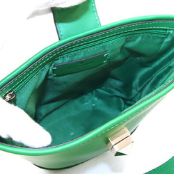 Kate Spade Shoulder Bag Audrey K8103 Green Leather Bucket Crossbody Women's