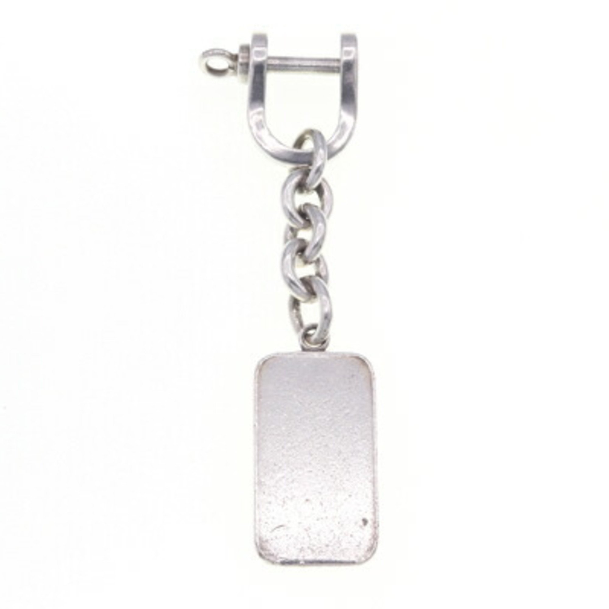 Tiffany Keychain Silver Ingot 1/2oz Men's Women's Keyring TIFFANY&Co.