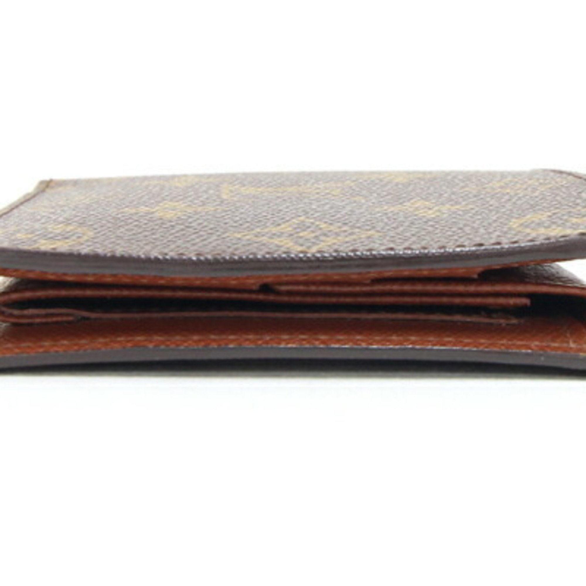 Louis Vuitton Bi-fold Wallet Monogram Porte-Bie Carte Credit Monet M61665 Compact Men's Women's LOUIS VUITTON